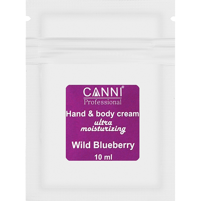Крем ультраувлажняющий для рук и тела Canni Hand&Body Cream Лесные ягоды 10 мл - фото 1