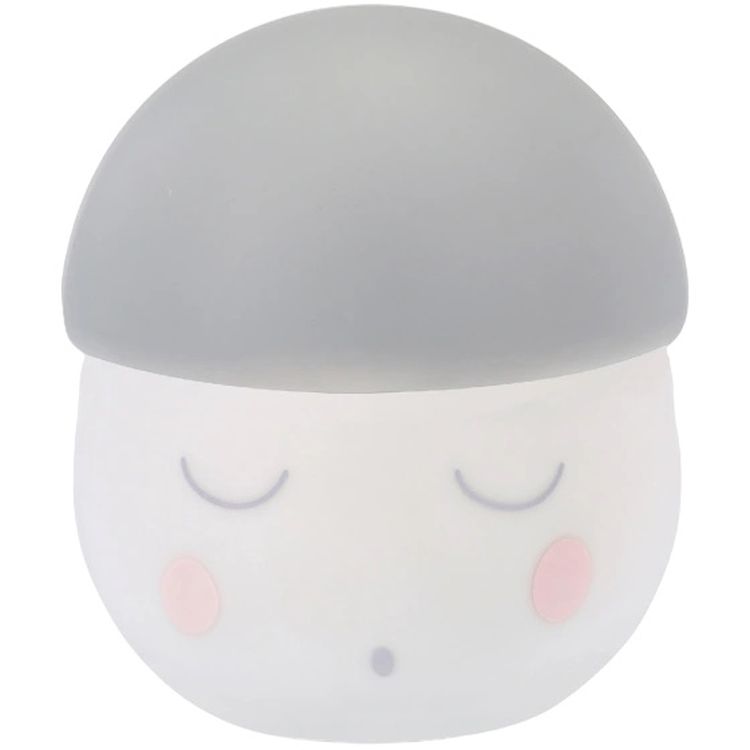 Нічник Babymoov Squeezy Nightlight м'який сірий - фото 1