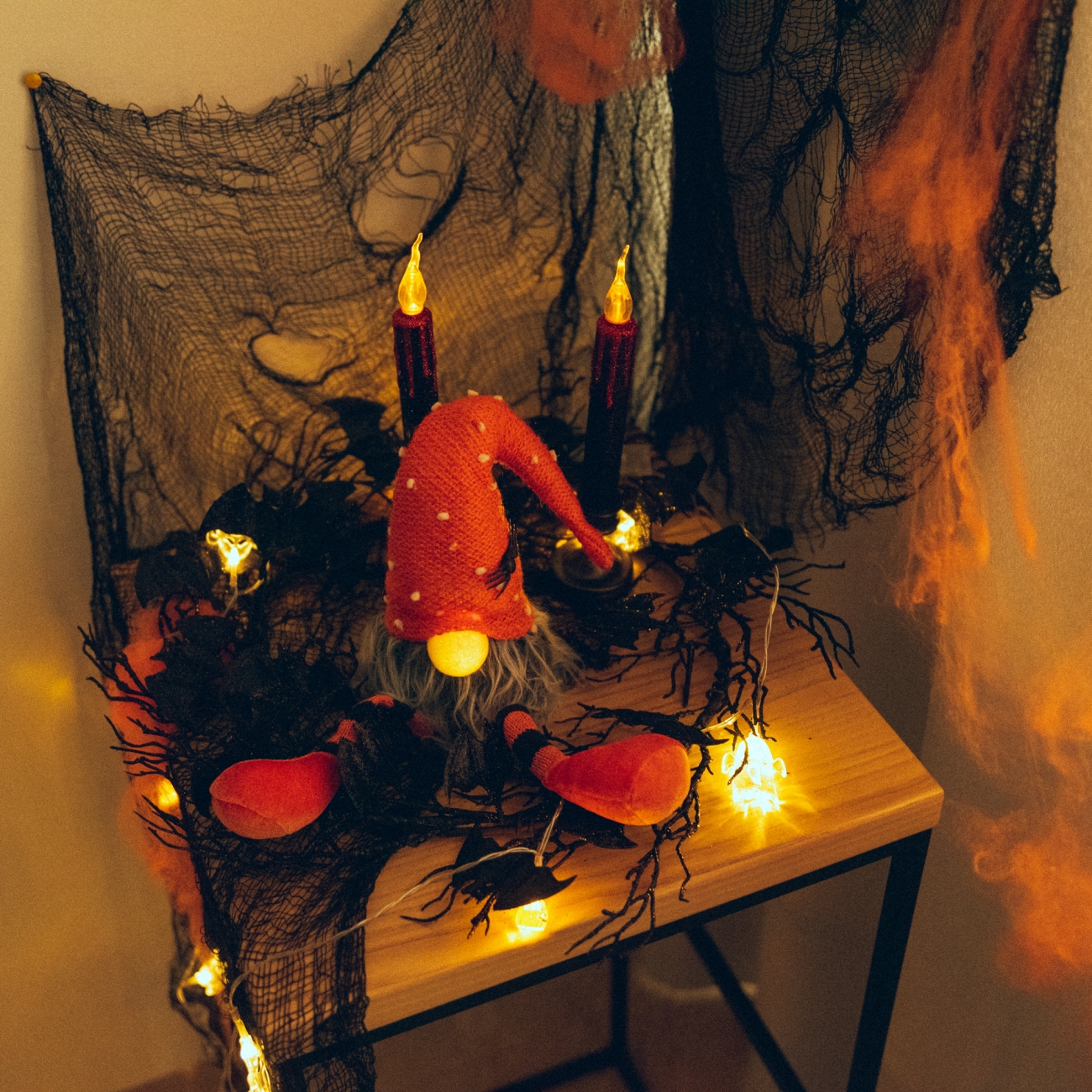 Свічка Yes! Fun Halloween Party зі свічником LED, 25 см (973659) - фото 2