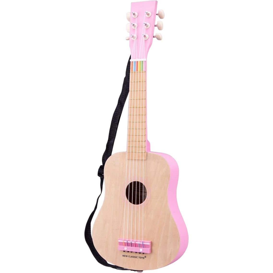 Дитяча гітара New Classic Toys рожева (10302) - фото 1