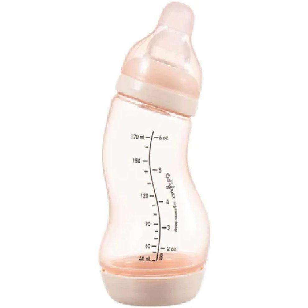 Антиколиковая бутылочка для кормления Difrax S-bottle Natural Blossom с силиконовой соской 170 мл (705 Blossom) - фото 1