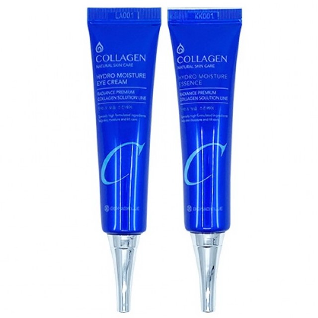 Набір для догляду за обличчям та шкірою навколо очей Bonibelle Collagen hydro moisture essence eyecream 2 set Колаген - фото 1
