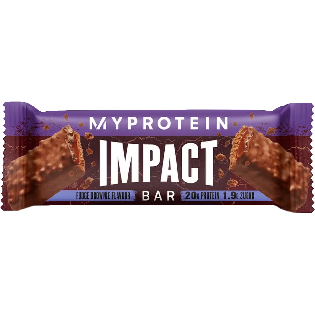 Батончик Myprotein Impact Protein Bar Fudge Brownie 64 г - фото 1