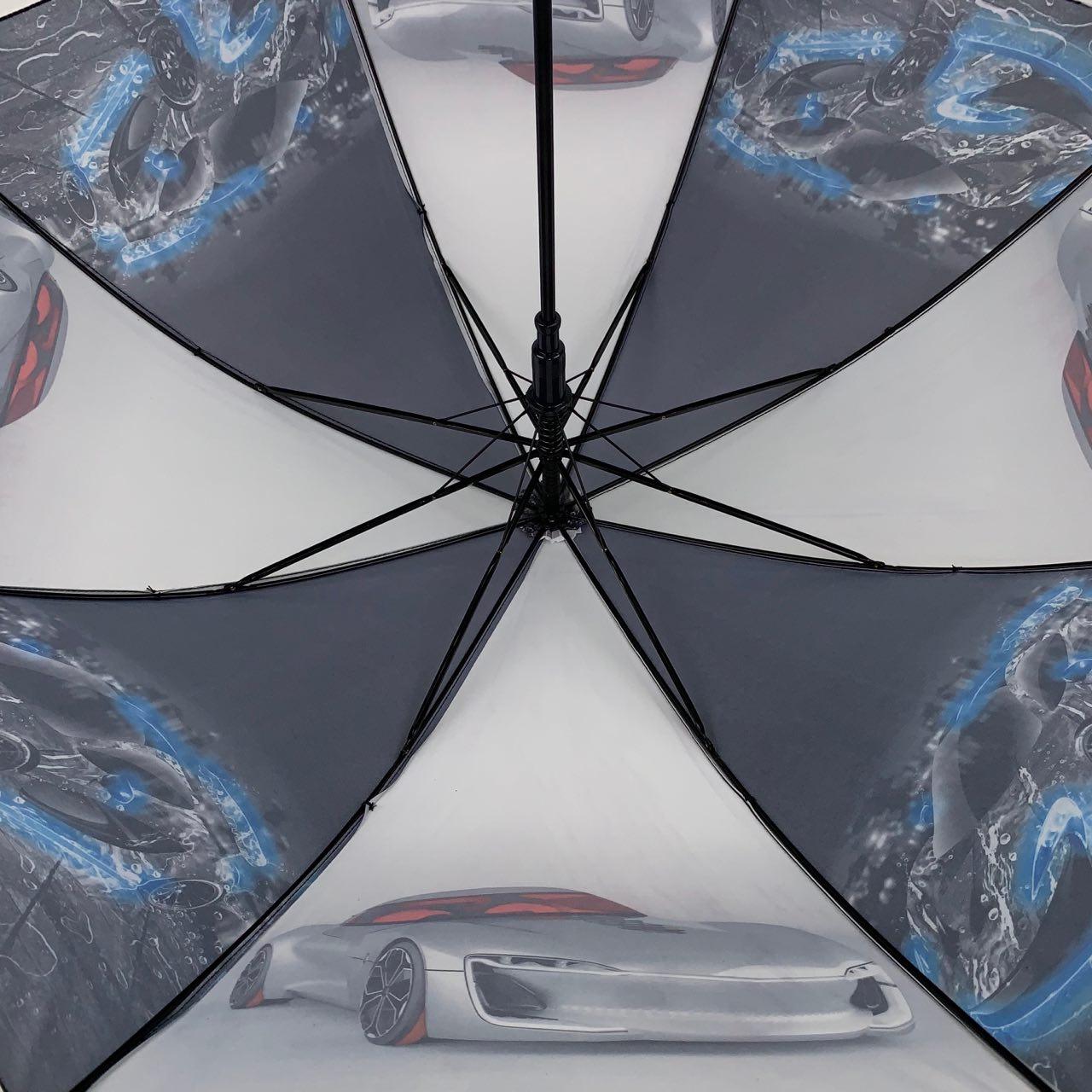 Детский зонт-трость полуавтомат S&L 83 см разноцветный - фото 2