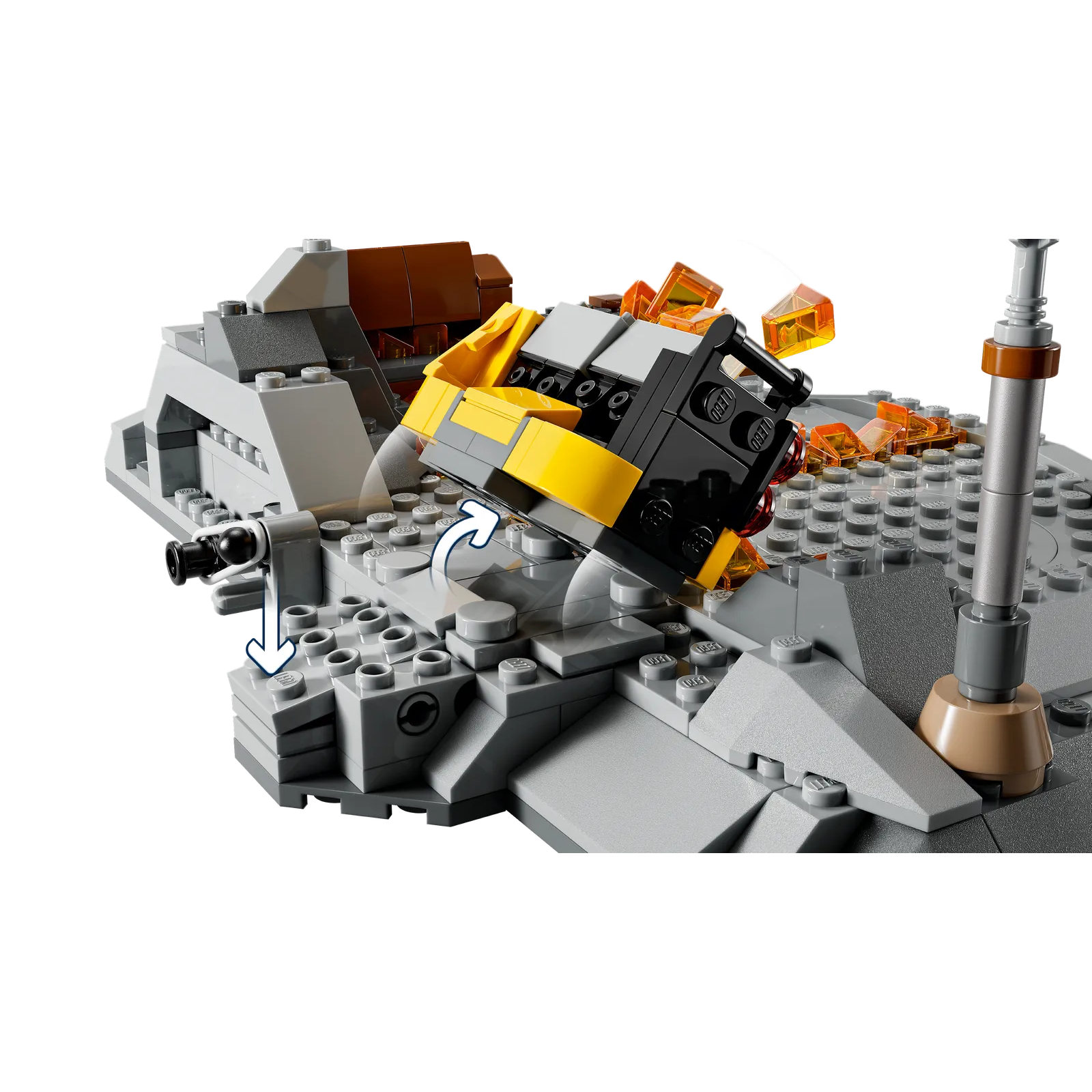 Конструктор LEGO Star Wars Оби-Ван Кеноби против Дарта Вейдера, 408 деталей (75334) - фото 5