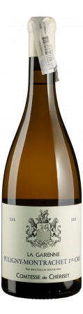 Вино Domaine Comtesse de Cherisey Puligny-Montrachet 1er Cru La Garenne 2018, белое, сухое, 12,5%, 0,75 л - фото 1