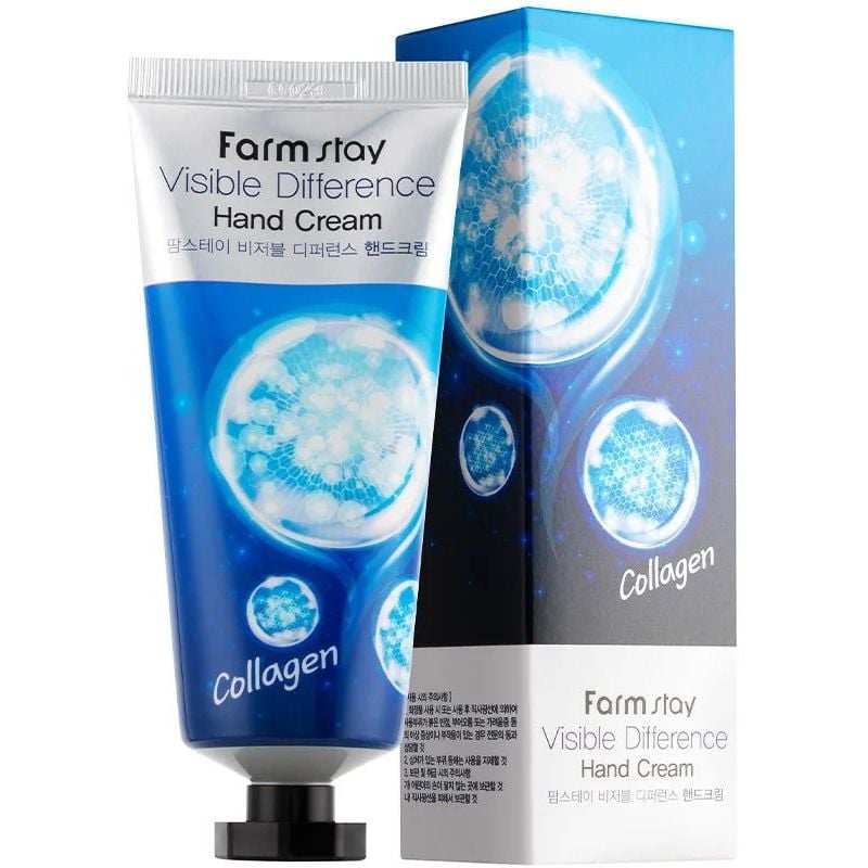 Крем для рук FarmStay Visible Difference Hand Cream Collagen 100 мл - фото 1