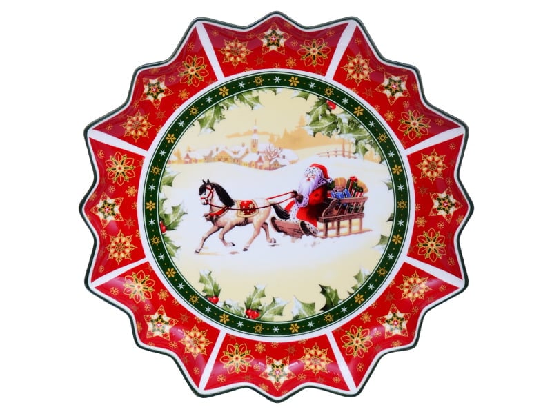 Блюдо Lefard Christmas Collection 38х4 см 1 шт. (986-070) - фото 1