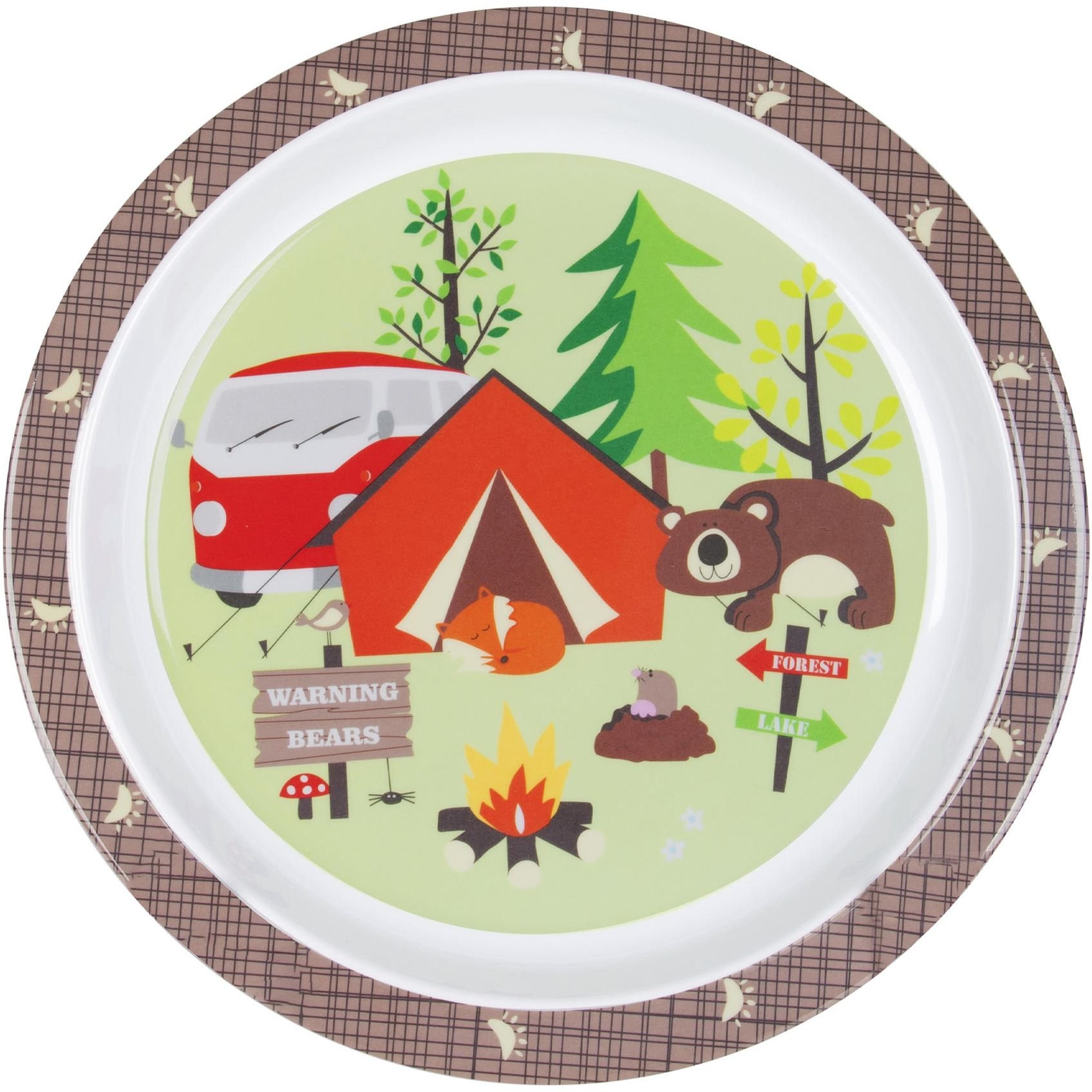 Сервіз столовий Gimex Tableware Kids Adventure 3 предмети різнобарвний (6965570) - фото 3