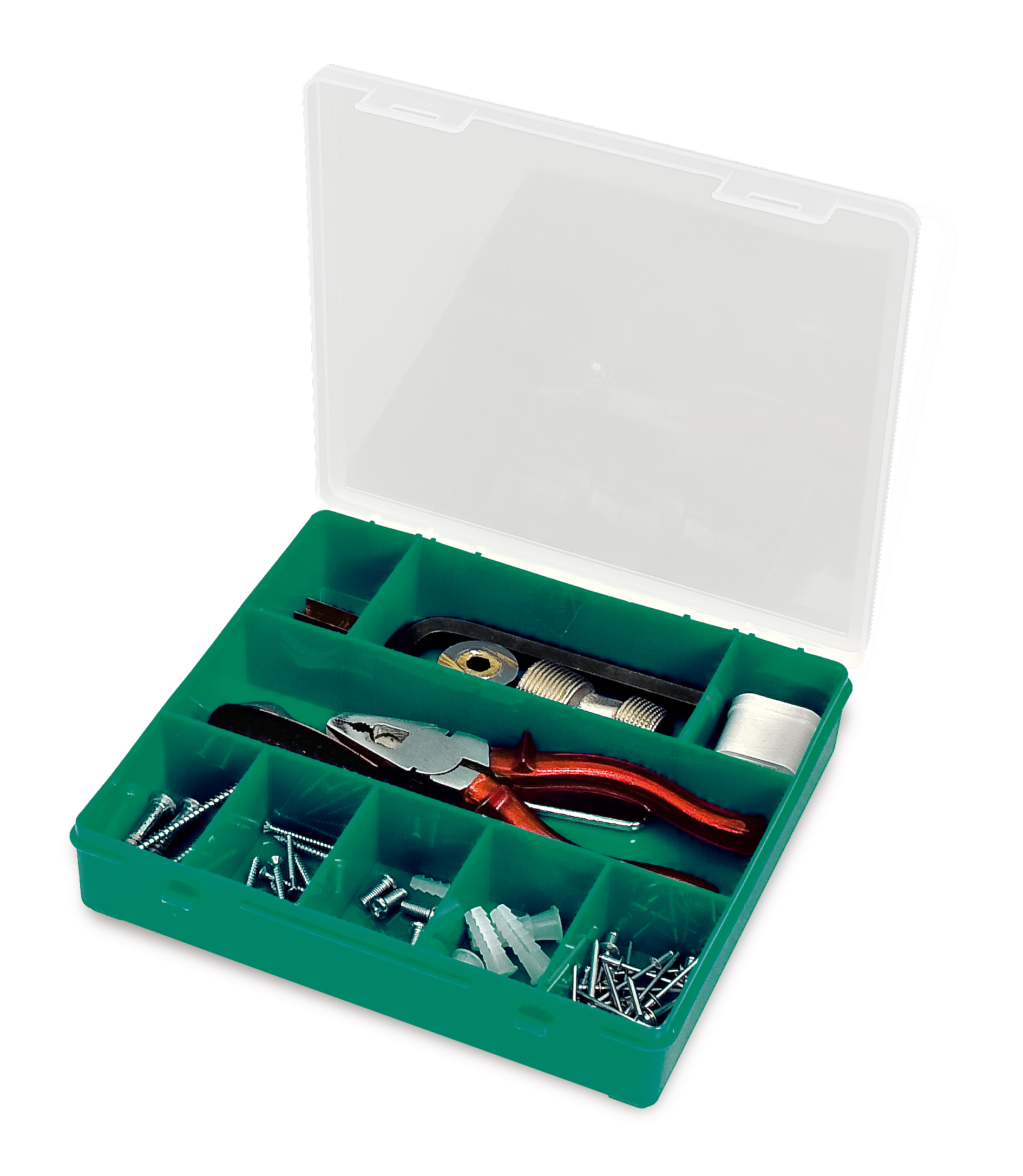 Органайзер Tayg Box 33-9 Estuche, для хранения мелких предметов, 21,5х20,7х4,2 см, зеленый (009006) - фото 1