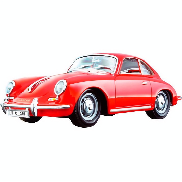 Автомодель Bburago Porsche 356B 1961 р 1:24 червоний (18-22079) - фото 1