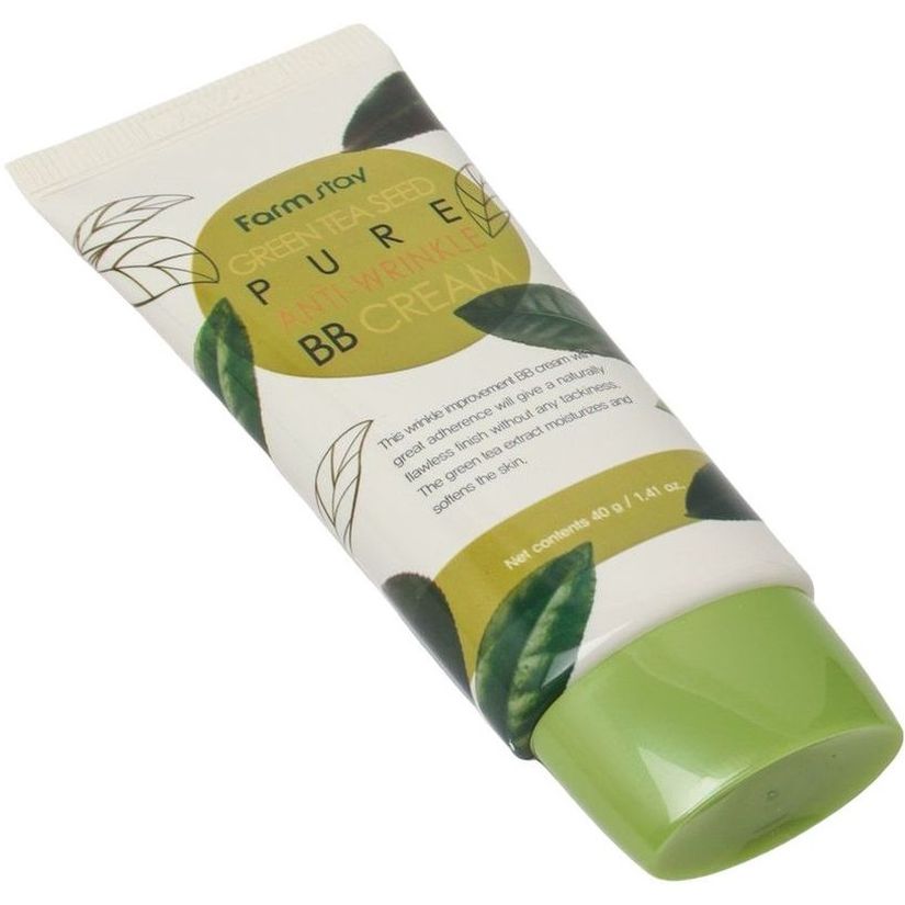 BB-крем для обличчя FarmStay Green Tea Seed Pure Anti-Wrinkle BB Cream 40 г - фото 2
