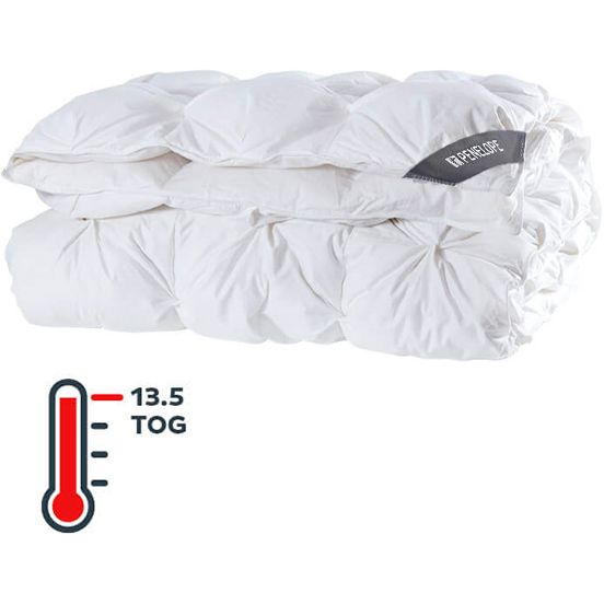 Одеяло Penelope Innovia, пуховое, King size 240х220, белое (svt-2000022267663) - фото 2