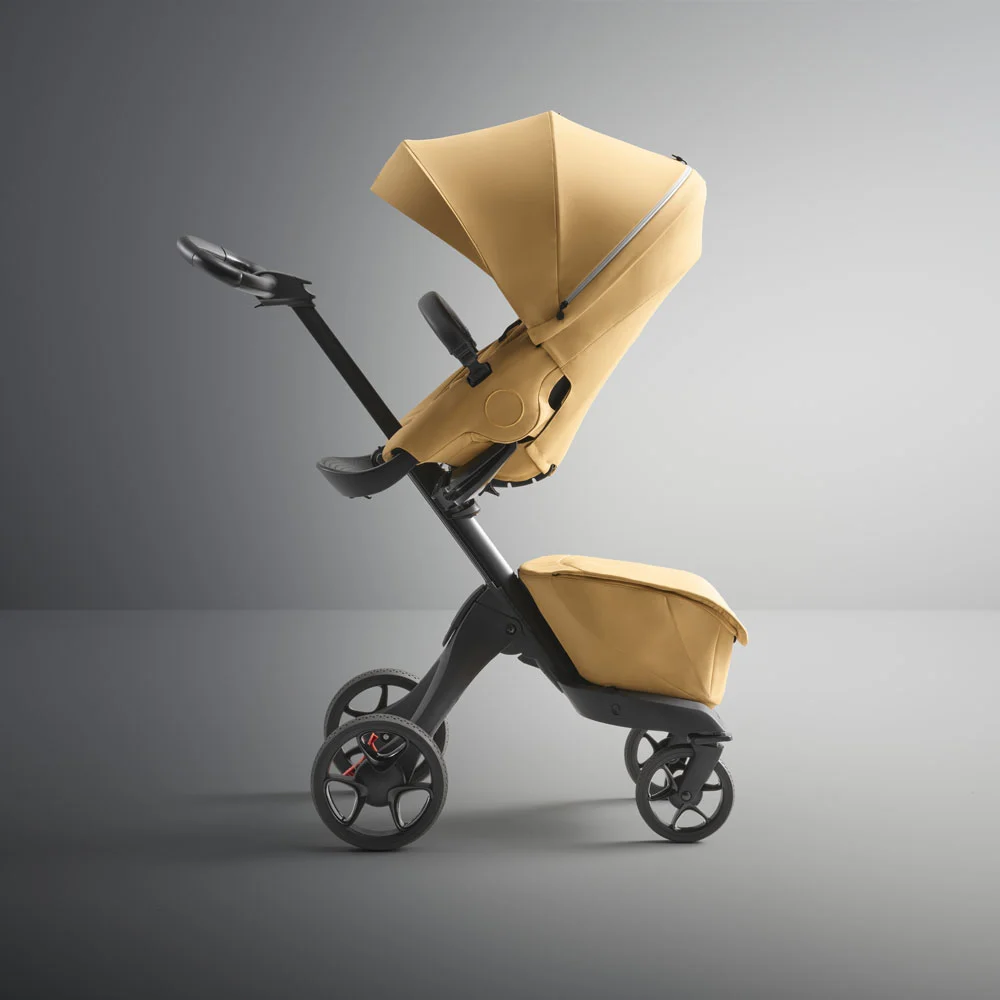 Универсальная коляска 2 в 1 Stokke Xplory X Golden Yellow + люлька в подарок (571405акц.) - фото 6