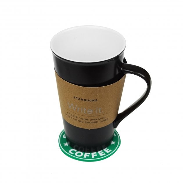 Чашка з кришкою Supretto Starbucks Memo, 500 мл (5161) - фото 4