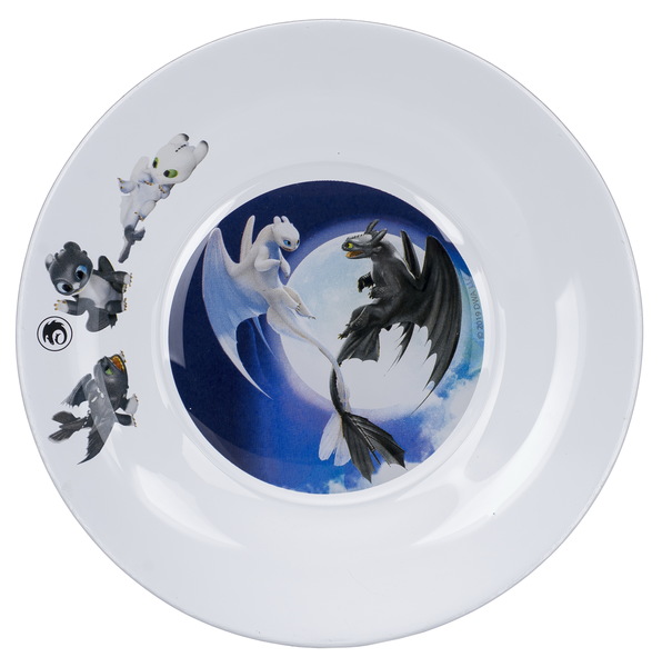 Десертная тарелка ОСЗ Как приручить дракона 3, 19,6 см (16с1914 2ДЗ Драконы) - фото 1