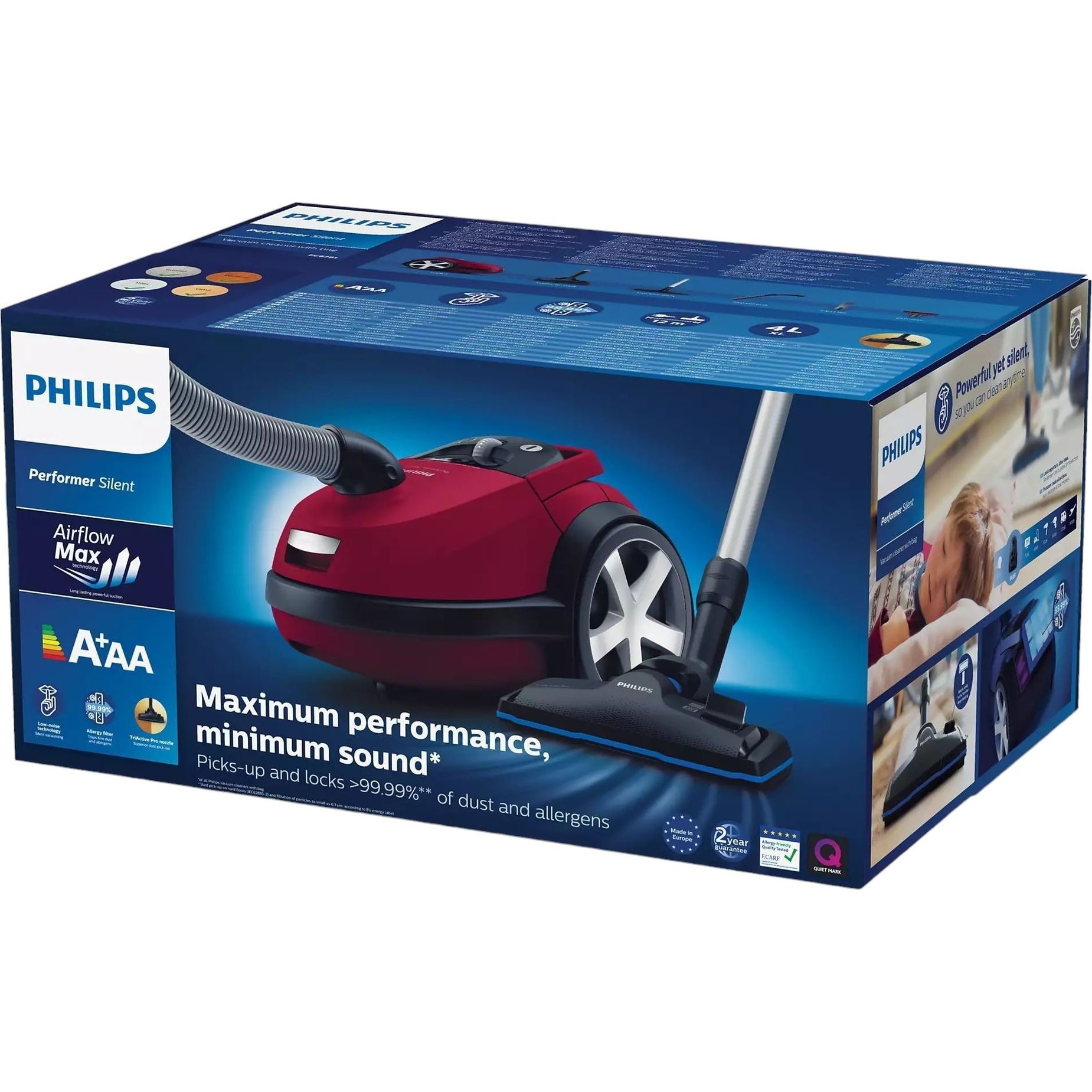 Пылесос Philips Performer Silent FC8781/09 - фото 7