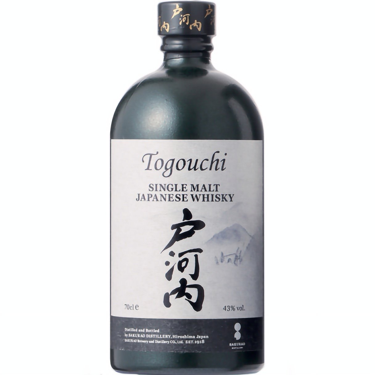 Віскі Togouchi Single Malt Japanese Whisky 43% 0.7 л - фото 1