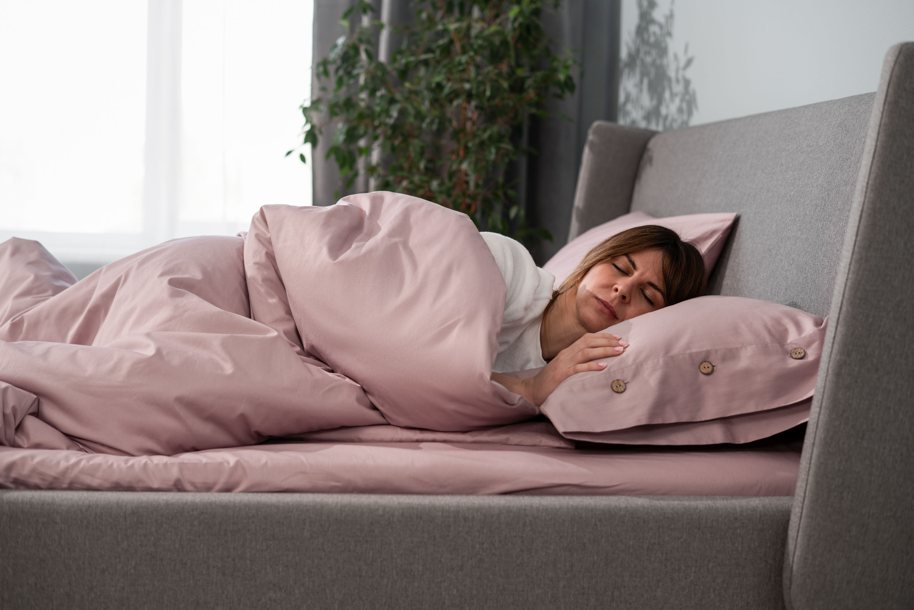 Комплект постельного белья Ardesto Mix&Match сатин двуспальный евро светло-розовый (ART2022SP) - фото 18
