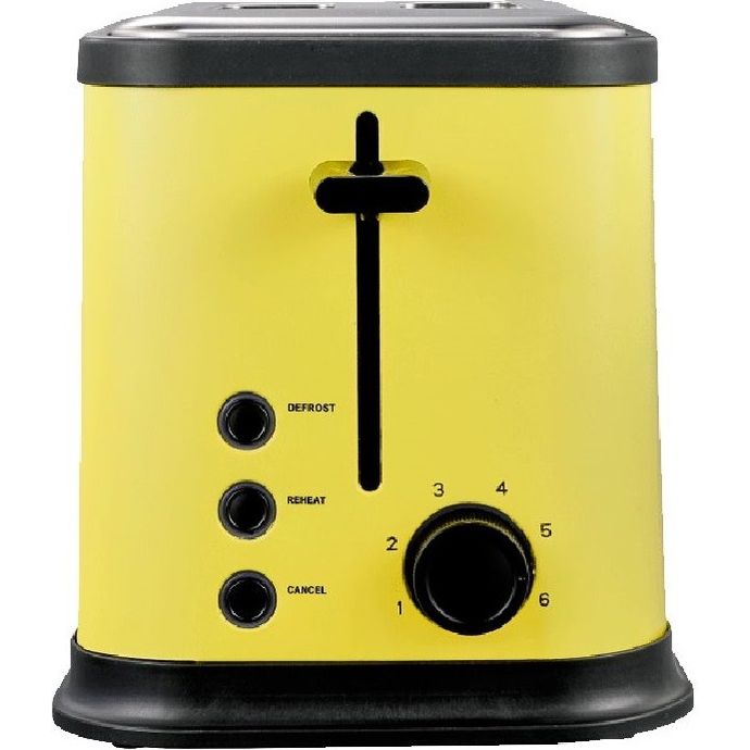 Тостер Grunhelm GTR017Y жовтий 750 Вт (116980) - фото 2
