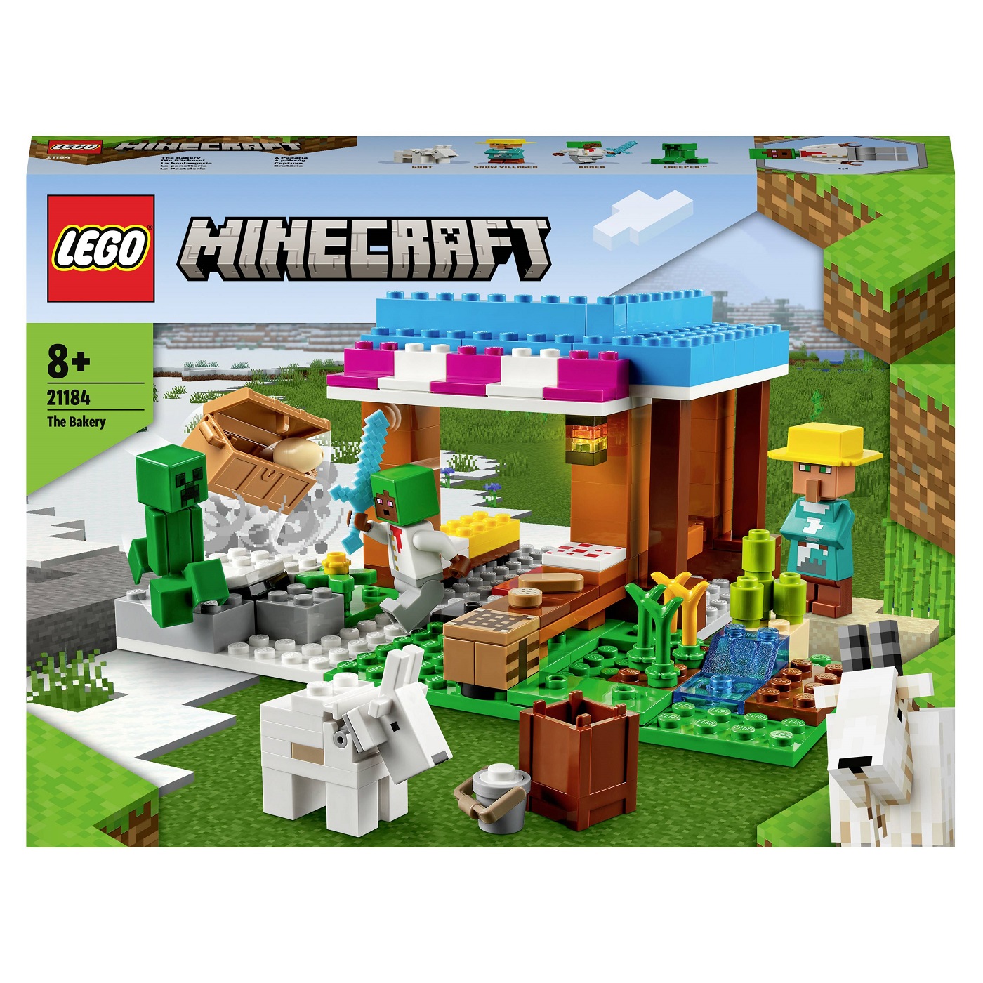 Конструктор LEGO Minecraft Пекарня, 154 деталі (21184) - фото 1
