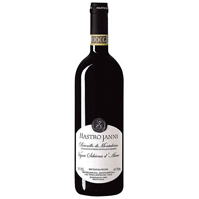 Вино Mastrojanni Brunello Vigna Schiena d’Asino, красное, сухое, 15%, 0,75 л (8000013777322) - фото 1