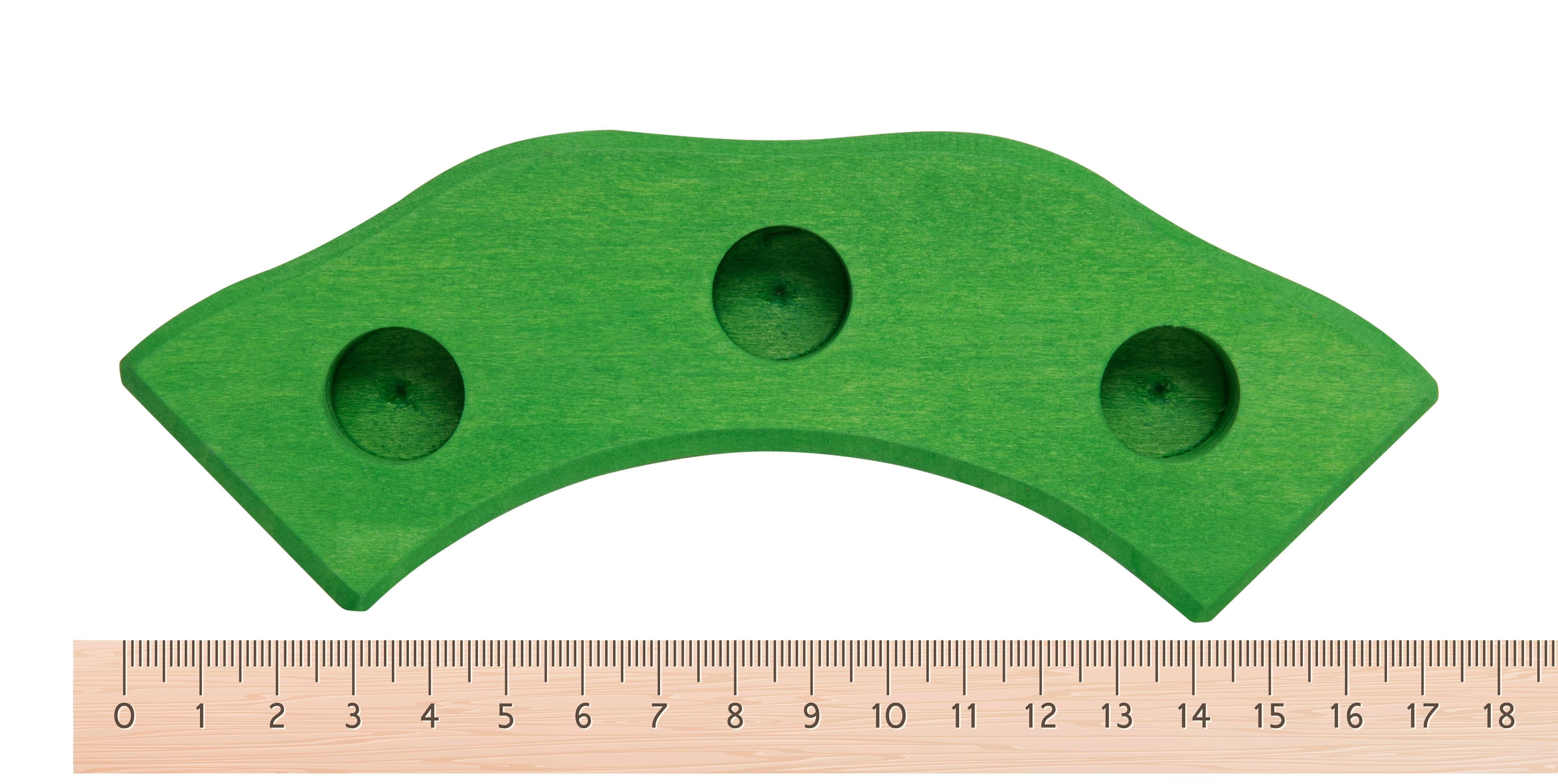 Підсвічник святковий Nic напівкруглий, зелений (NIC522874) - фото 3