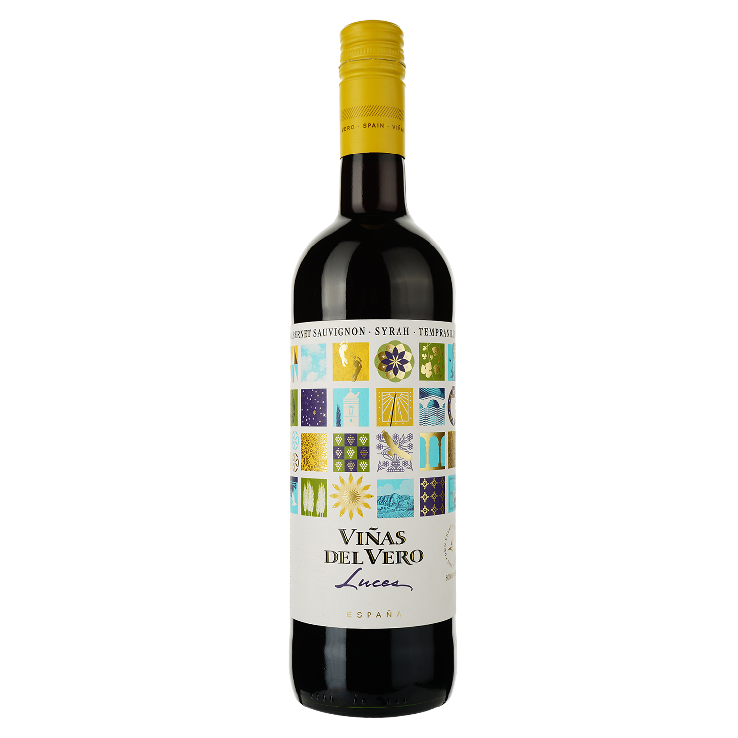Вино Vinas Del Vero Luces Tinto, красное, сухое, 0,75 л - фото 1