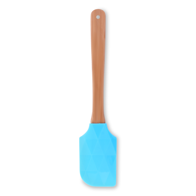 Лопатка силиконовая Offtop, 25 см, голубой (834991) - фото 1