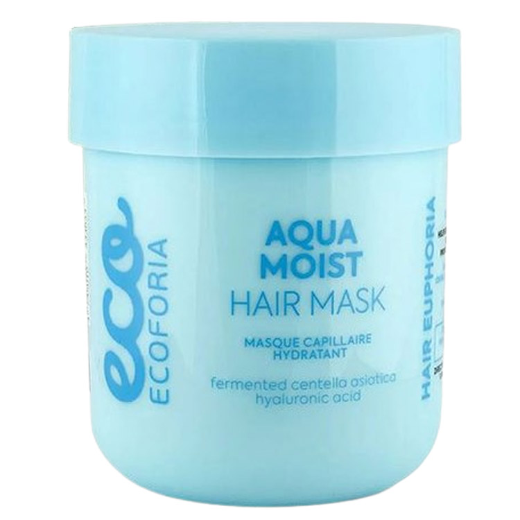 Маска для волосся Ecoforia Hair Euphoria Aqua Moist, зволожуюча, 200 мл - фото 1