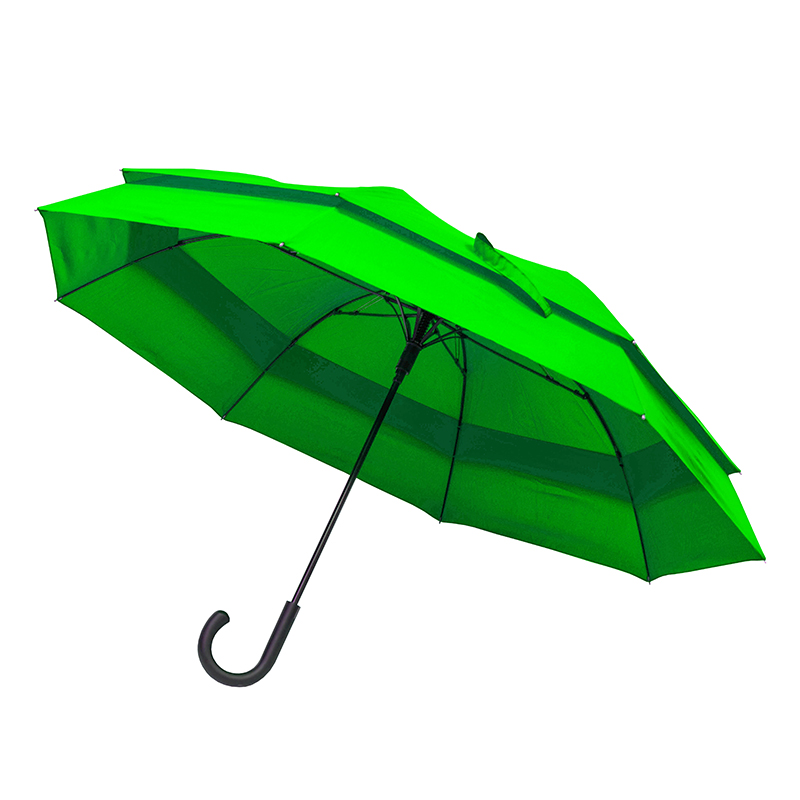 Велика парасолька-тростина Line art Family, зелений (45300-9) - фото 2