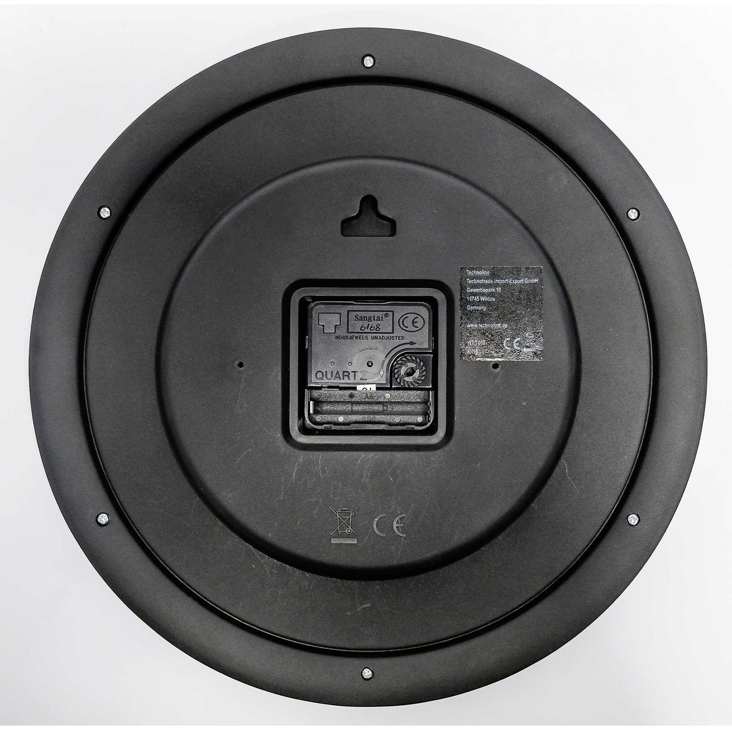 Часы настенные Technoline WT7000 Black (WT7000 schwarz) - фото 3