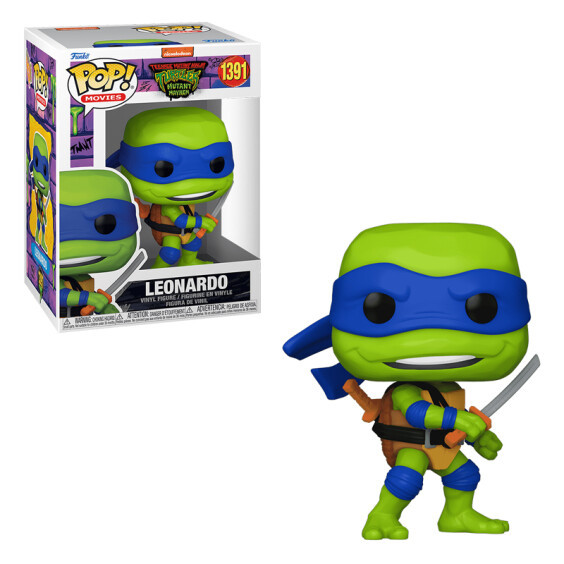 Фігурка Funko Pop Фанко Поп Черепашок-ніндзя TMNT Леонардо Leonardo 10 см FP TMNT L 1391 - фото 2