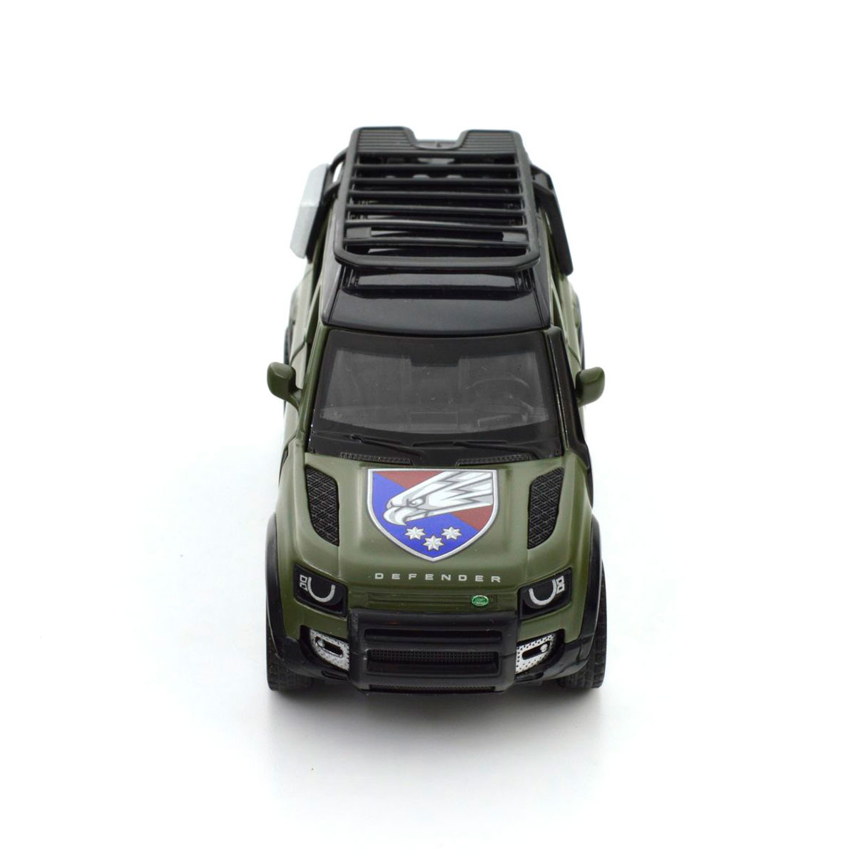 Автомодель TechnoDrive Шевроны Героев Land Rover Defender 110 25 ОПДБр (250289M) - фото 6