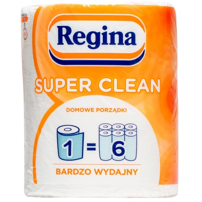 Бумажные полотенца Regina, двухслойные, 1 рулон (415704) - фото 1