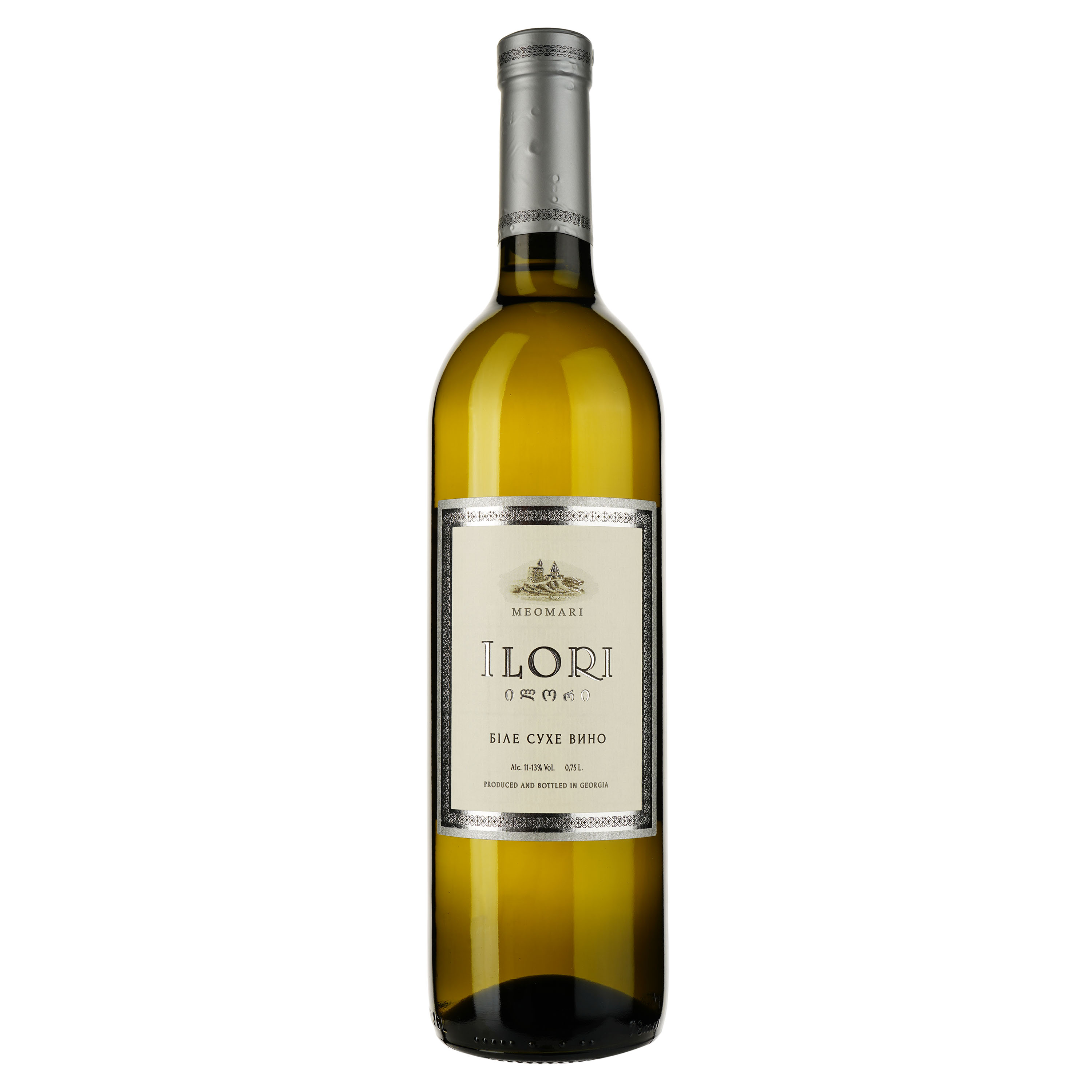 Вино Meomari Ilori, біле, сухе, 0.75 л - фото 1