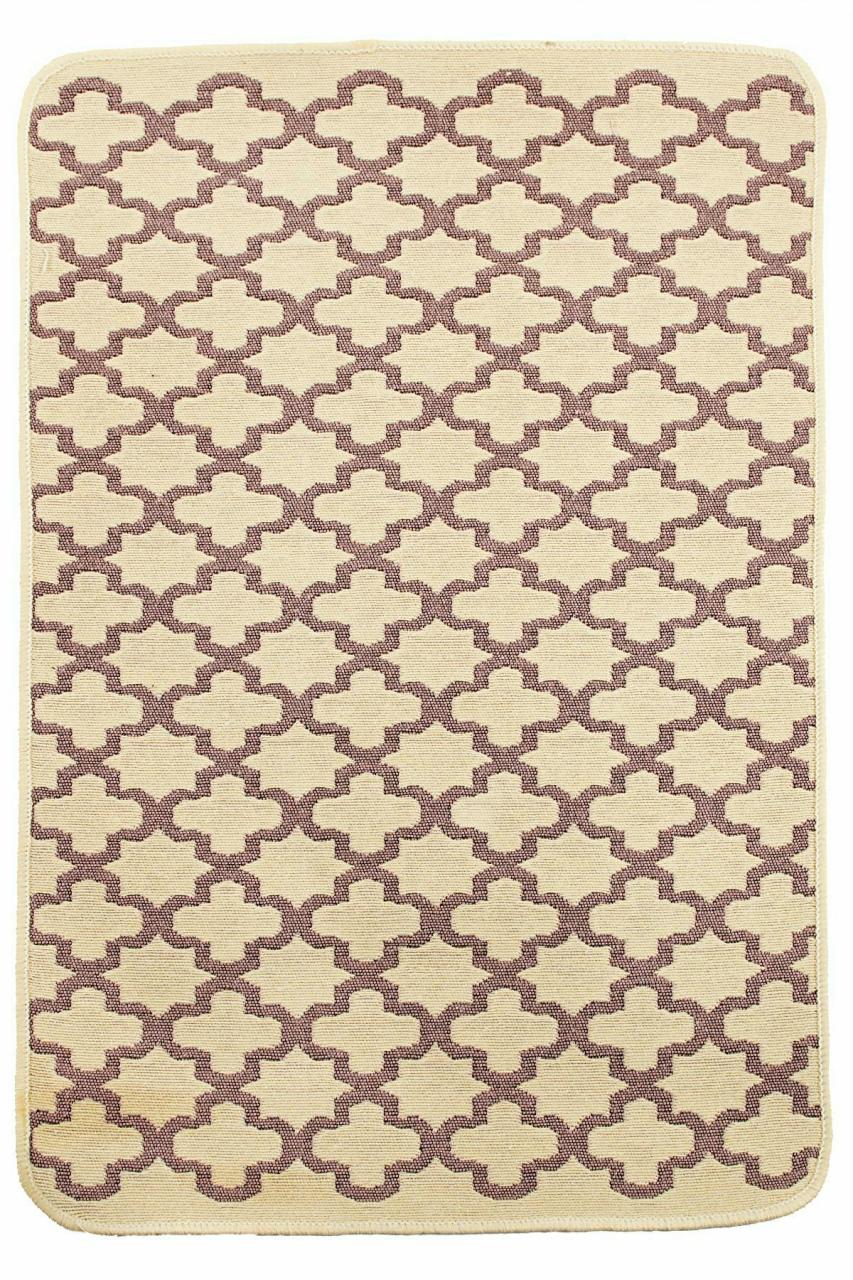 Набір килимків у ванну кімнату Izzihome Solo, 60х40, 100х60 см, Krem (2200000544933) - фото 3