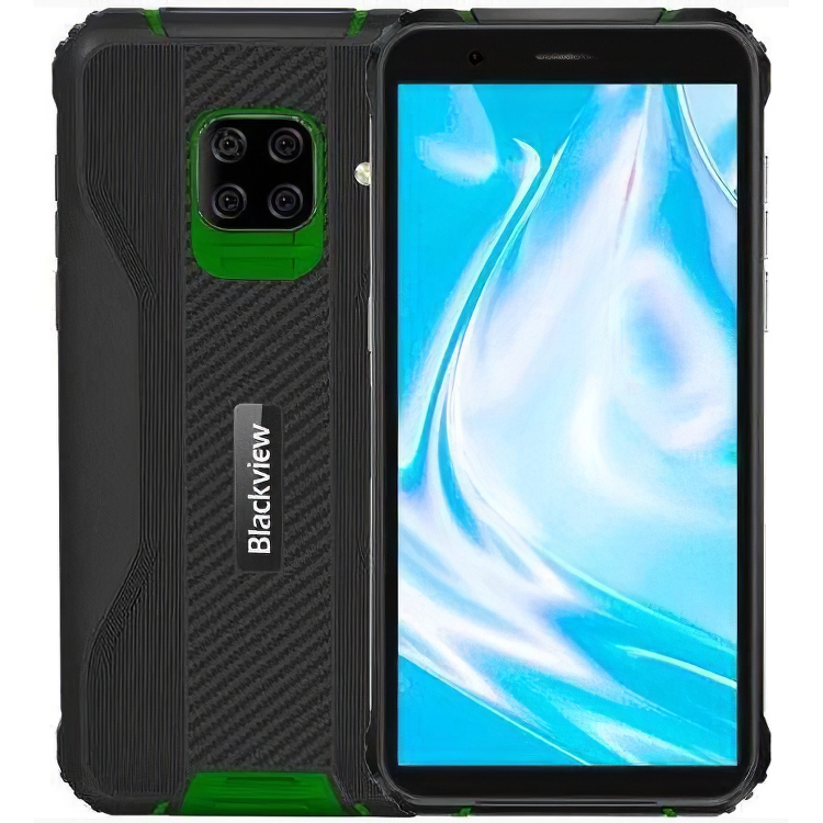 Смартфон Blackview BV5100 4/128Gb Green - фото 1