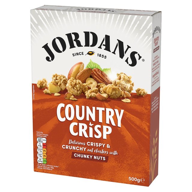 Кранчи Jordans Сountry Crisp с орехами 500 г - фото 3