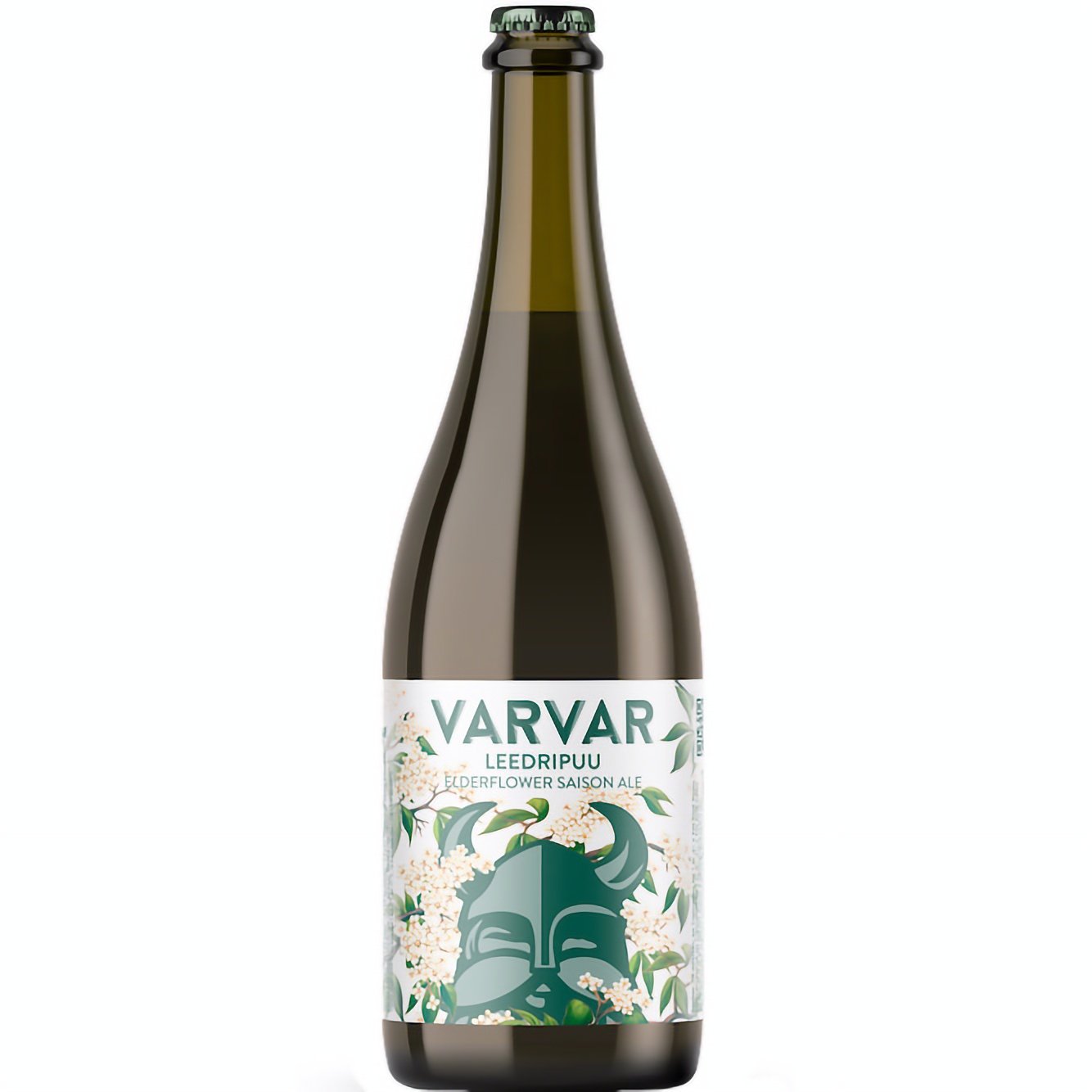 Пиво Varvar Leedripuu Elderflower Saison, светлое, нефильтрованое, 5,9%, 0,75 л - фото 1