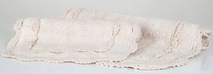 Набор ковриков Irya Darya pudra, 90х60 см и 60х40 см, светло-розовый (svt-2000022264570) - фото 3