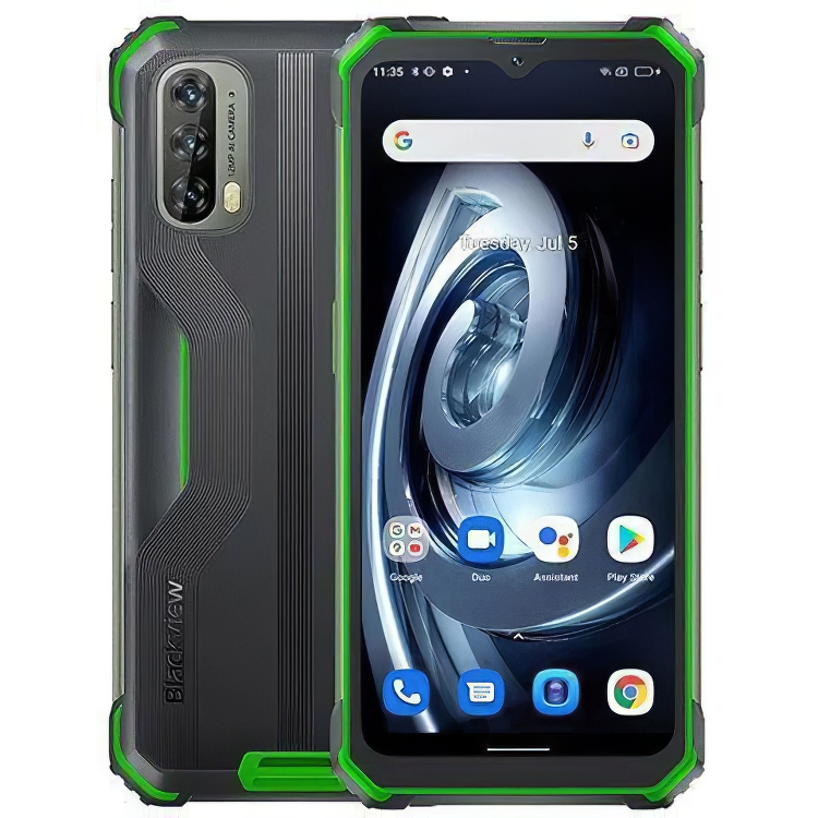 Смартфон Blackview BV7100 6/128Gb NFC Green - фото 1