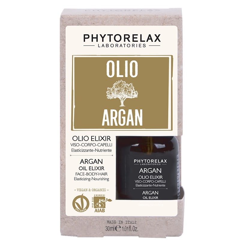 Олія-еліксир Phytorelax Vegan&Organic Argan Oil для обличчя, тіла та рук 30 мл (6028274) - фото 1
