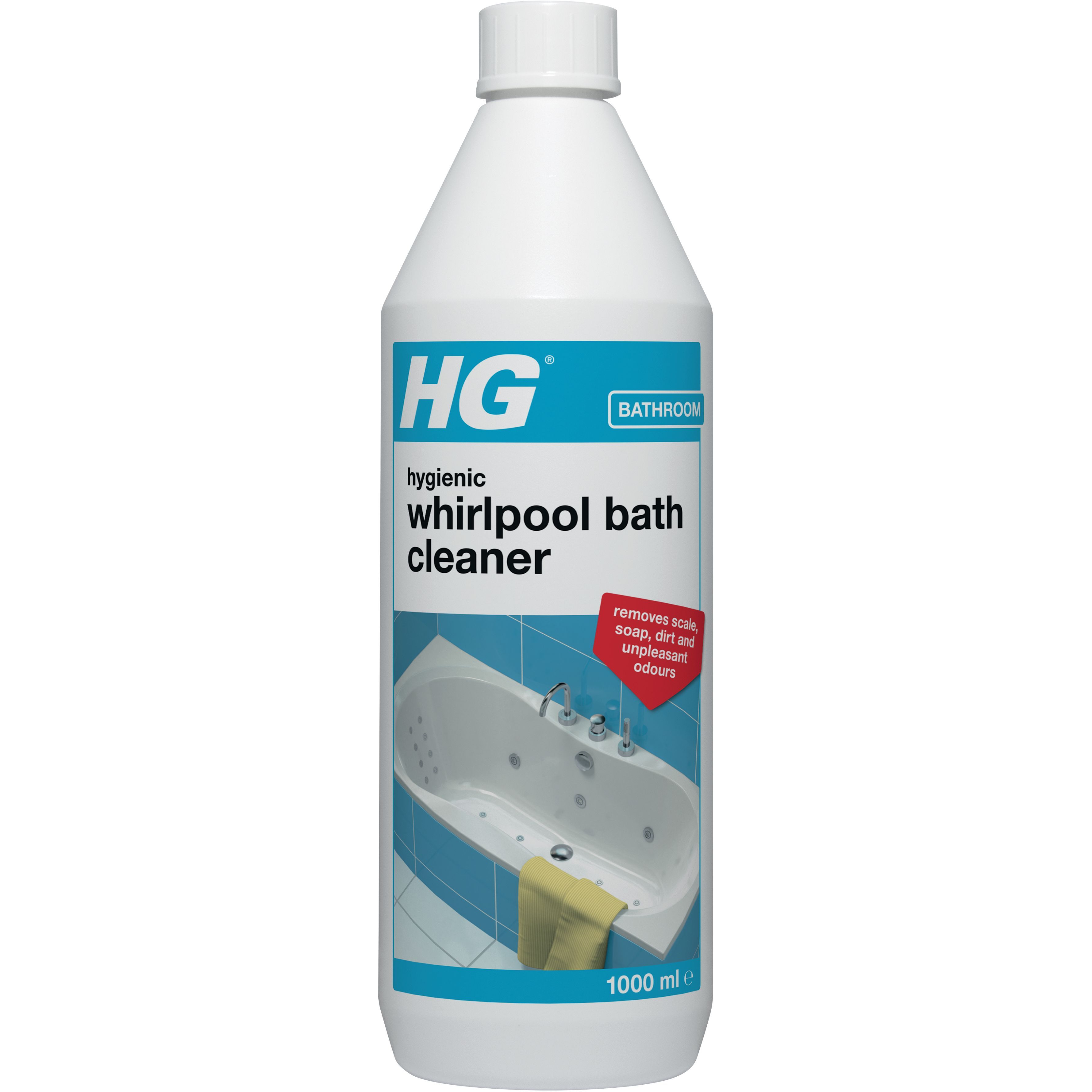 Гигиеническое чистящее средство HG для гидромассажных ванн, 1000 мл (448100106) - фото 1