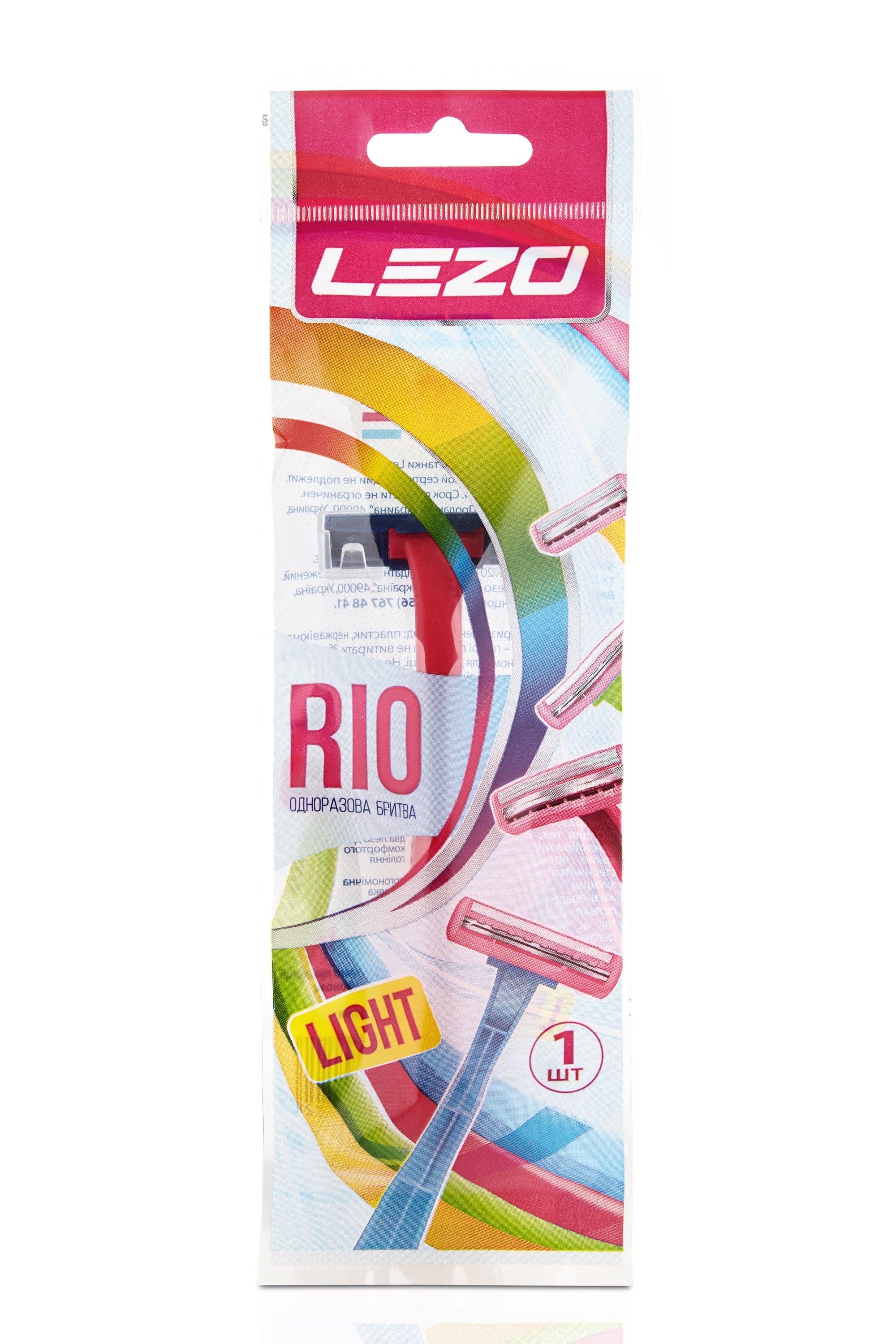 Одноразовий станок для гоління Lezo Ріо, жіночий, 1 шт. - фото 1