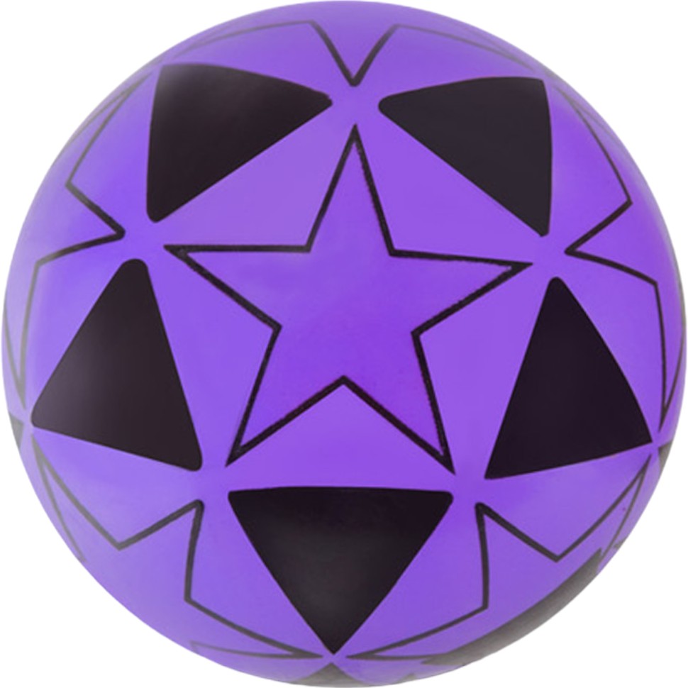 Мячик детский футбольный резиновый Bambi 76 г фиолетовый (RB0688(Violet)) - фото 1