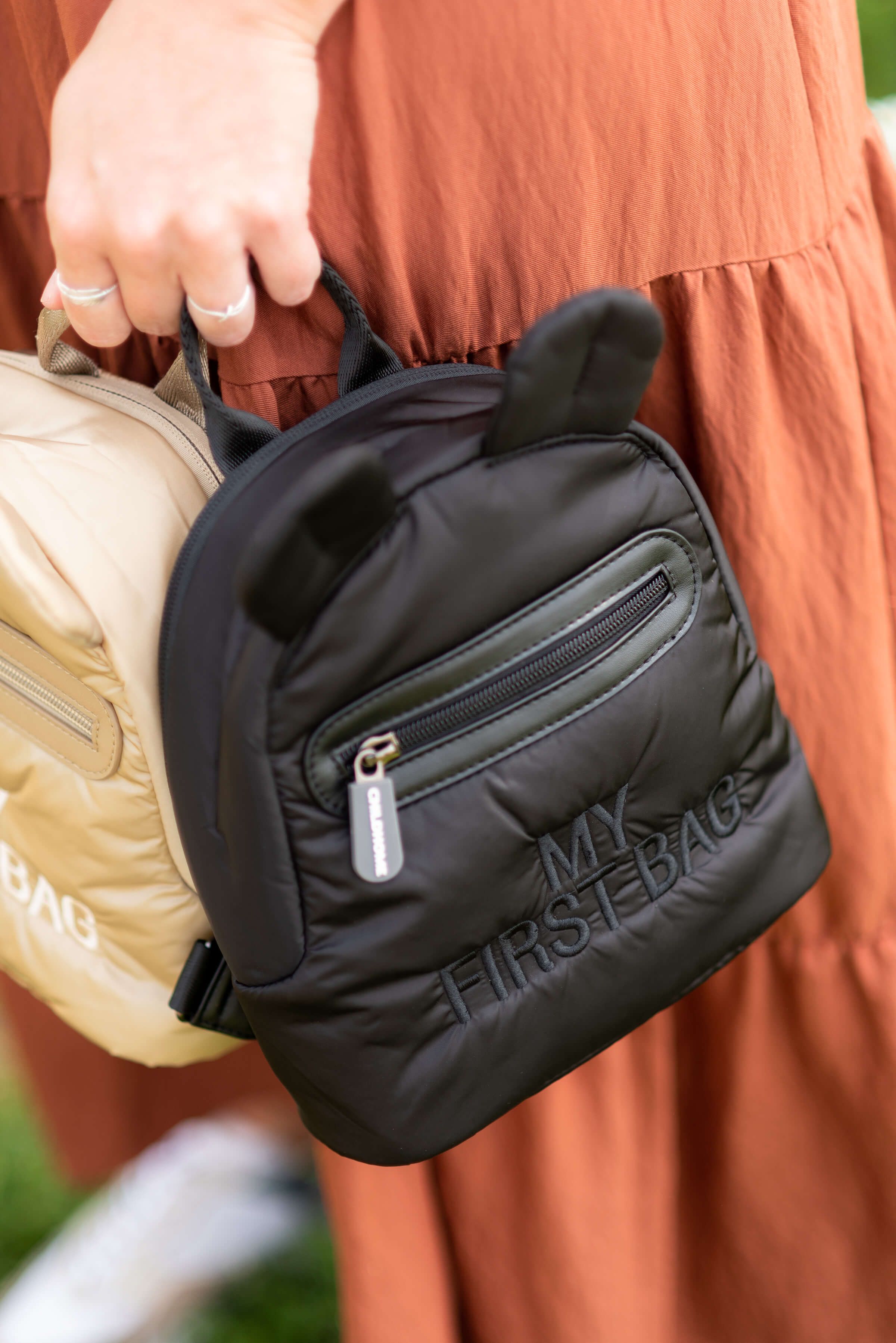 Детский рюкзак Childhome My first bag, черный (CWKIDBPBL) - фото 10