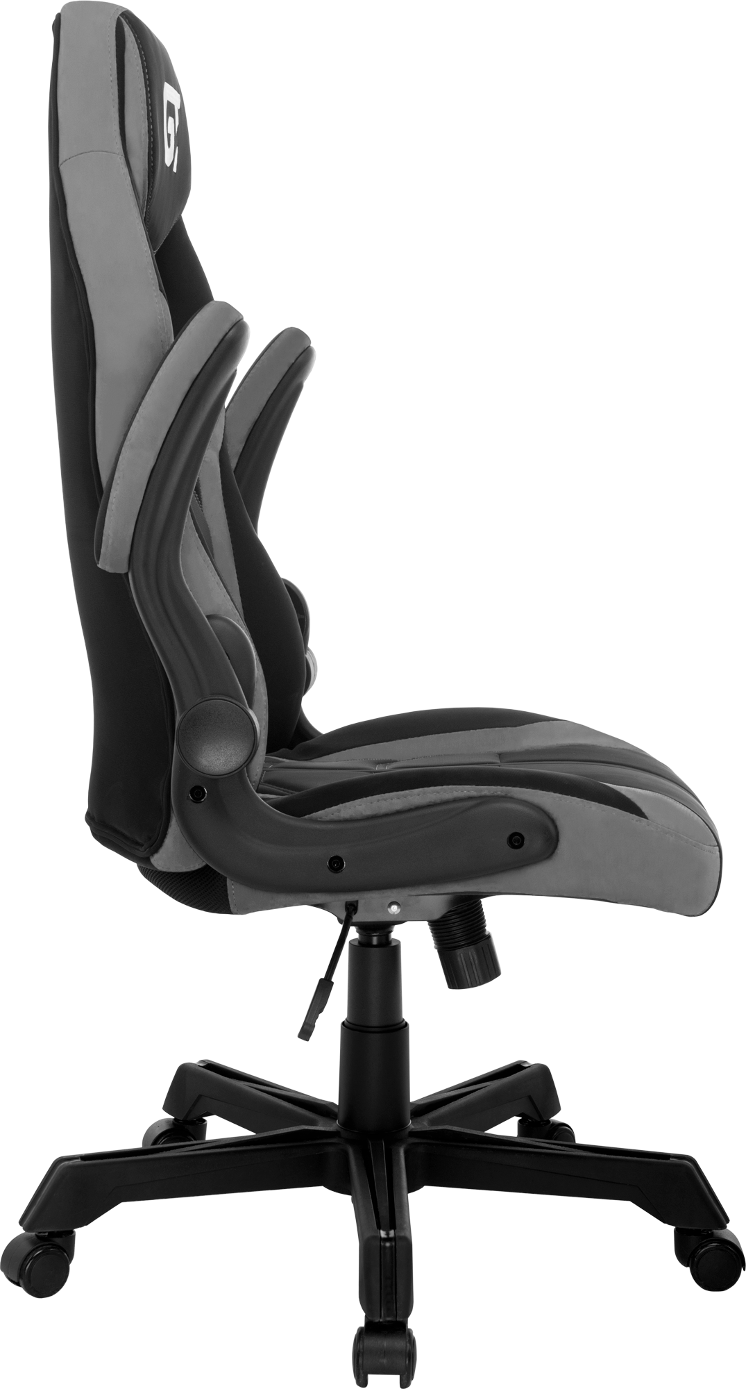 Геймерское кресло GT Racer черное с серым (X-2656 Black/Gray) - фото 6