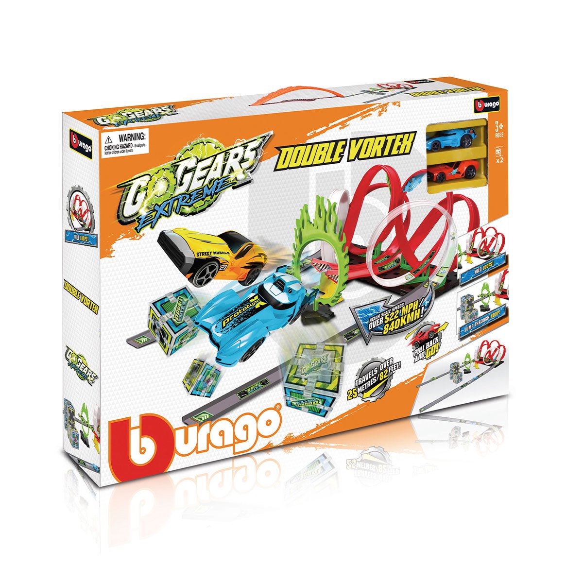 Игровой набор Bburago GoGears Extreme Двойной вихрь (18-30532) - фото 3