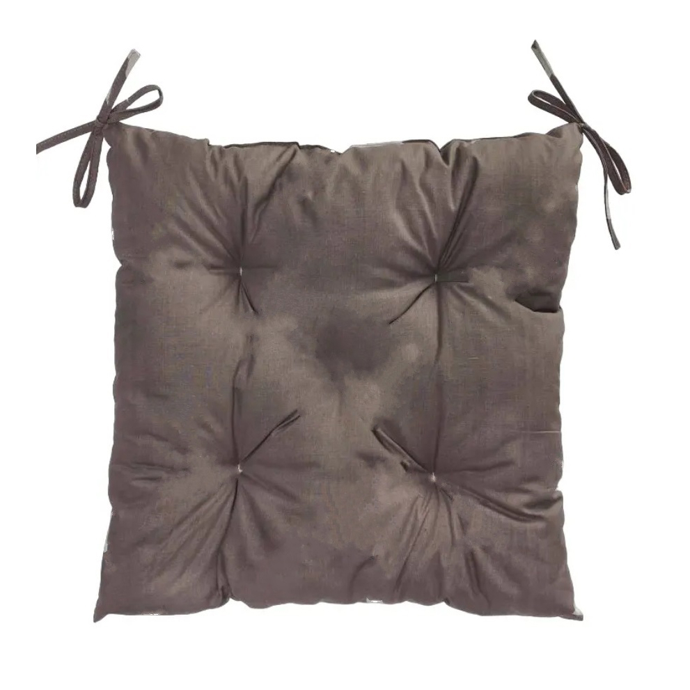 Подушка для стула Прованс Super, 40x40 см, коричневый (25191) - фото 1